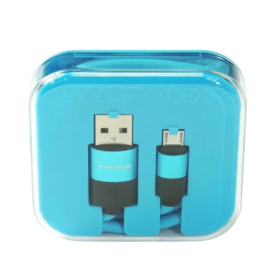 Deluxe Royal Micro Charging and Data Cable - Compatible with Android, Samsung, Galaxy, Motorola, HTC, LG, BlackBerry, Nokia, Ky