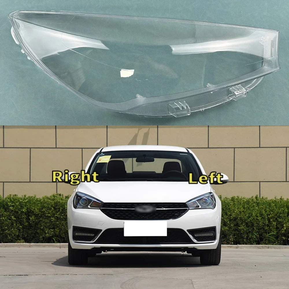 For Chery Arrizo 5 2016 2017 2018 2019 Headlight Cover Transparent Lampshade Lens Lamp Shell Plexiglass Auto Replacement Parts