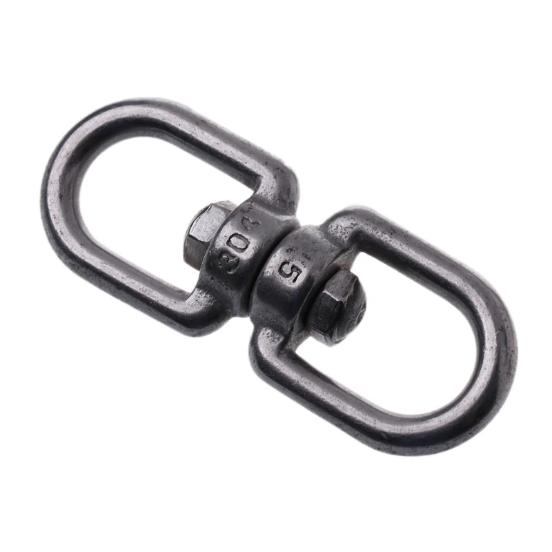 Steels Rotation Quickly Hook Buckles Rotating Carabiner Climing Access