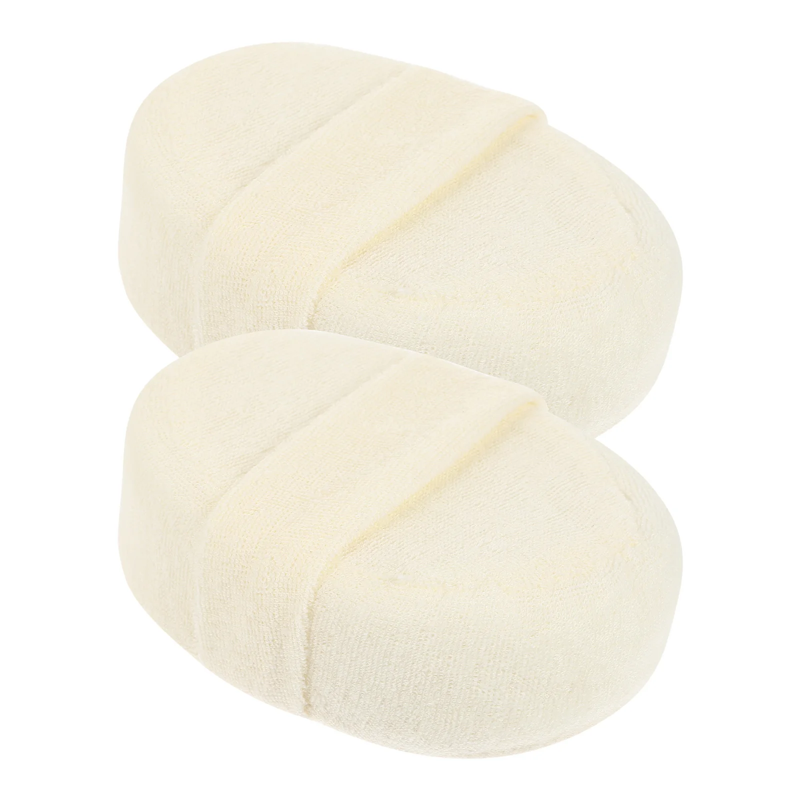 2Pcs Natural Loofah Sponges Bath Body Scrubber Shower Sponge Deep Clean Skin Durable Massage Tool Bath Scrubber