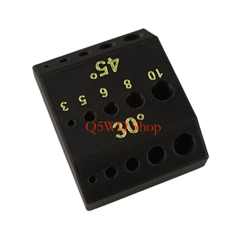 Q5WD Essential Tool For Woodworkers Needing Precise 30 45 90 Degree Hole Alignment