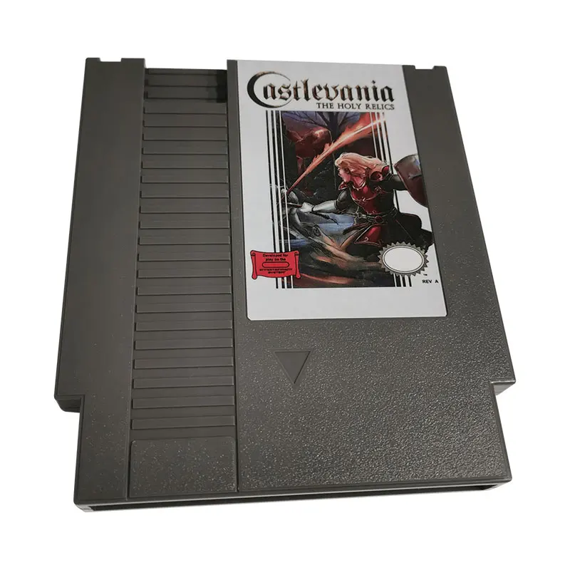 8 Bit Game Card 72 Pins CASTLEVANIA THE HOLY RELICS NTSC And Pal Version Cartridge Video Game For NES