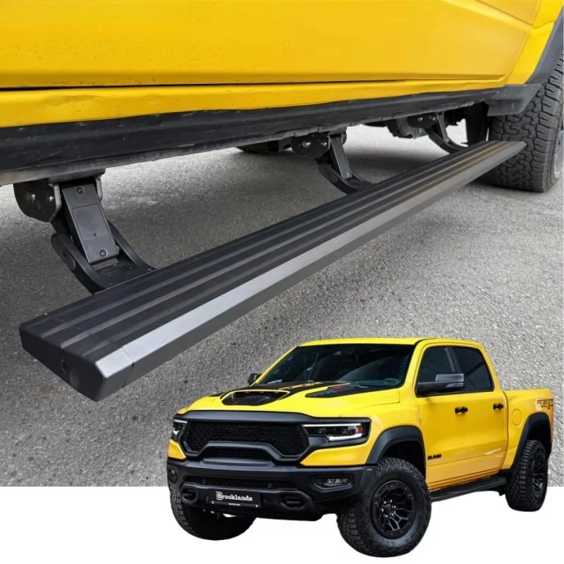

Power Foot Running Boards Electric Side Steps for 2019 2020 2023 Ram Big Horn Trx 1500 3500 Single Cab