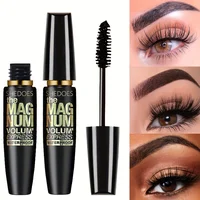 4D Black Mascara Thickening, Lengthening, Curling, Waterproof Liquid Fiber Mascara 2