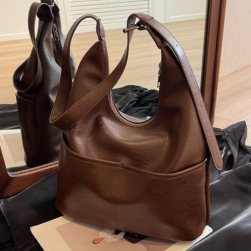 

Women New Autumn Winter Fashion Shoulder Tote Bag High-end Versatile Underarm Bag Trendy Fashion Popular Commuting Handbag Bolso