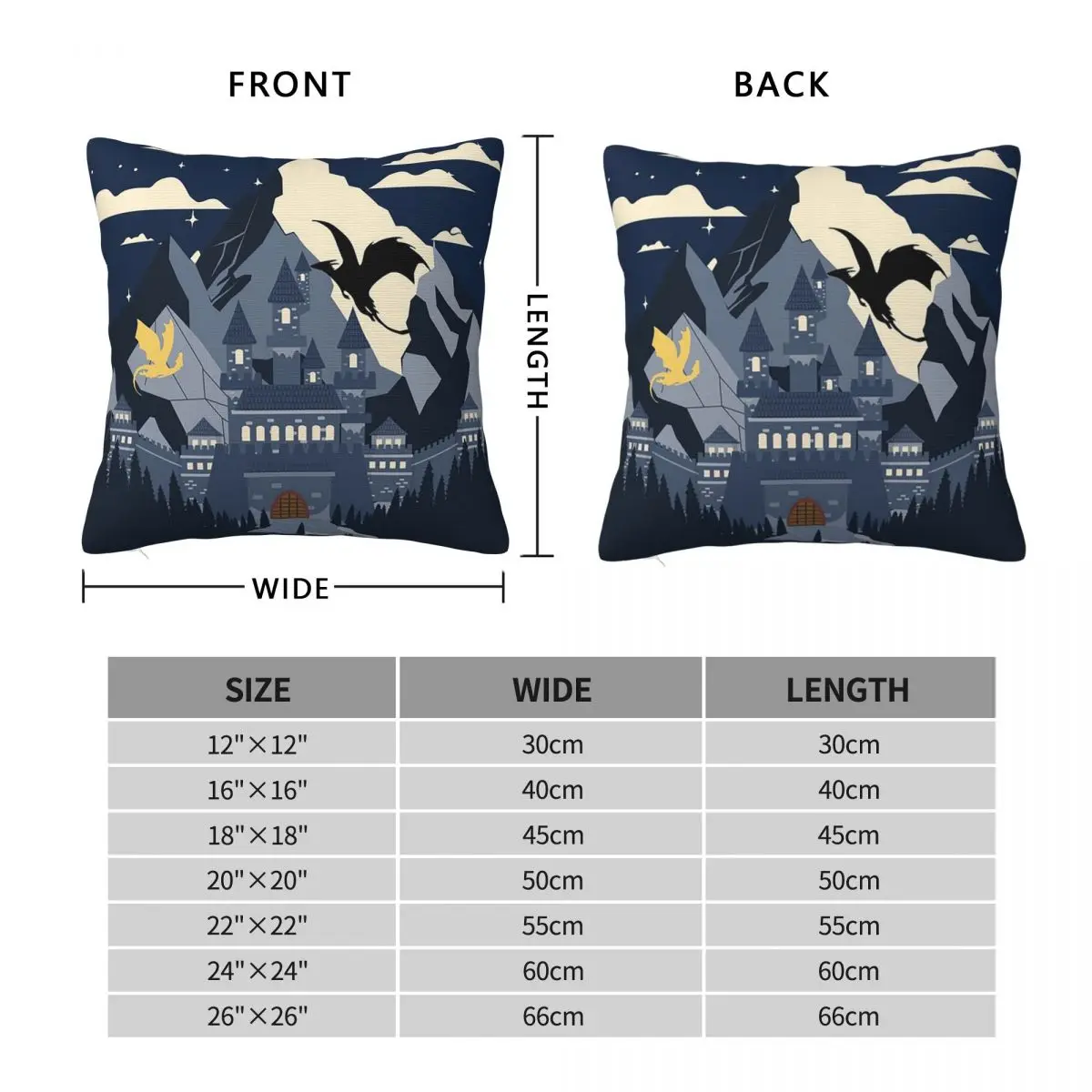 Basgiath War College 20 Fourth Wing Square Pillowcase Cushion Cover Pillow Case Throw Pillow Cover for Home Bedroom Car
