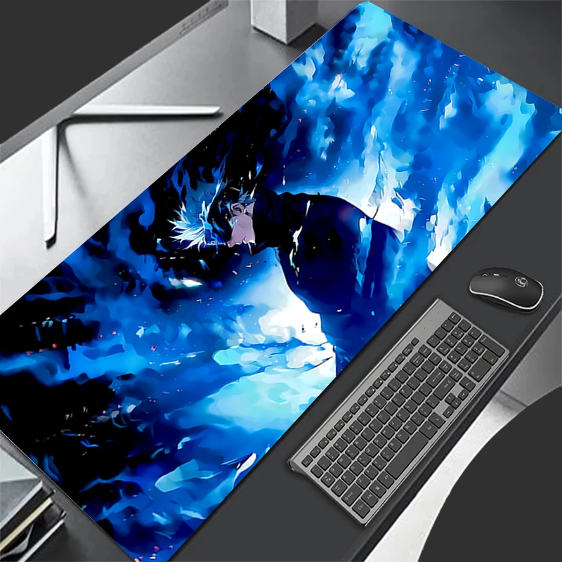 Mousepad Computer Gaming Accessories HD Keyboard Pad Office PC Rubber Mouse Pad Decoracion J-jujutsu Kaisen Gojo Desk Mouse Mat