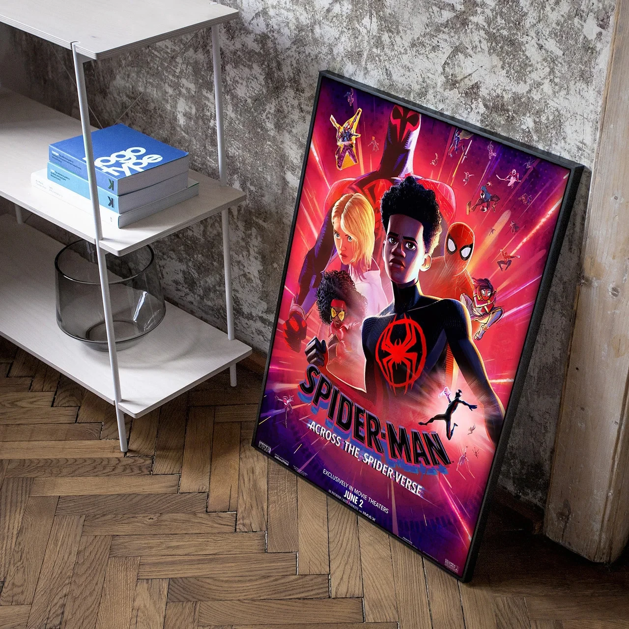 2023 New Movie Spider Man: Across The Spider Verse Disney Canvas Prints Poster For Room Living Wall Art Home Decor Pictures Gif