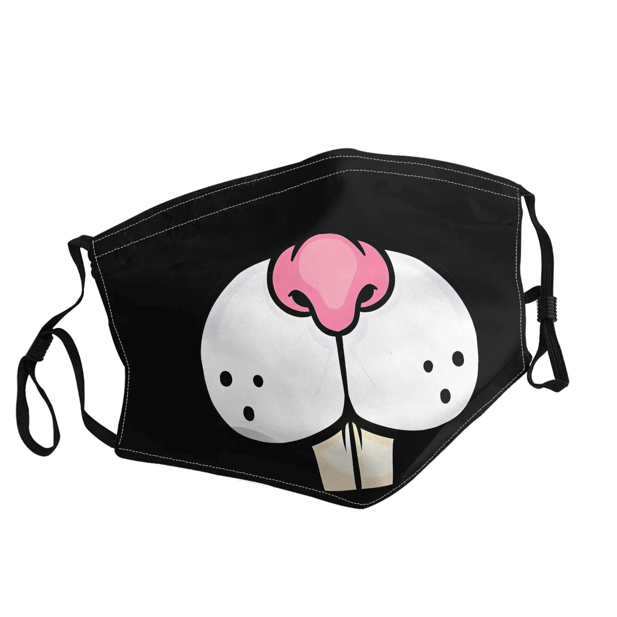 

Rabbit Smile Mask Unisex Outdoor Fashion Printed