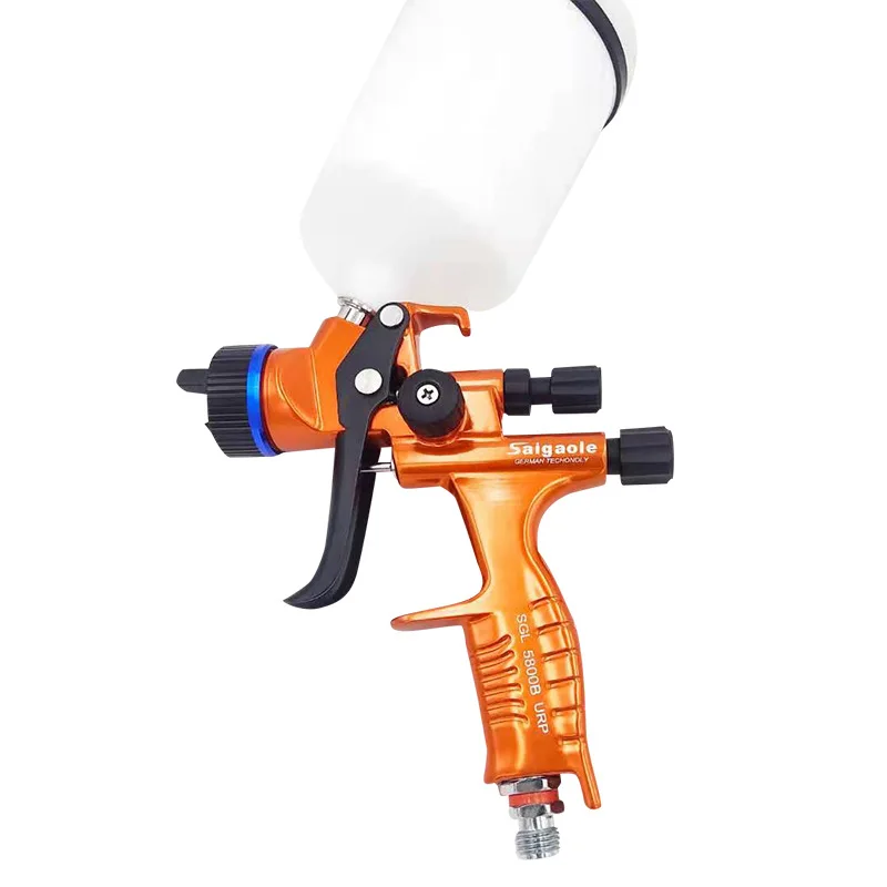 

Pneumatic paint gun Saigaole5800 upper pot car topcoat spray gun high atomization paint sheet metal spraying tool