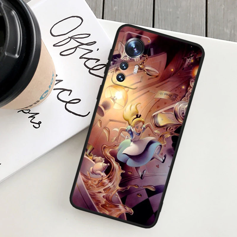 Alice In Wonderland Cool For Xiaomi Mi Note 10T 10S 10 9T 9 SE 8 CC9E A3 5G Lite Pro Soft Silicone Black Phone Case