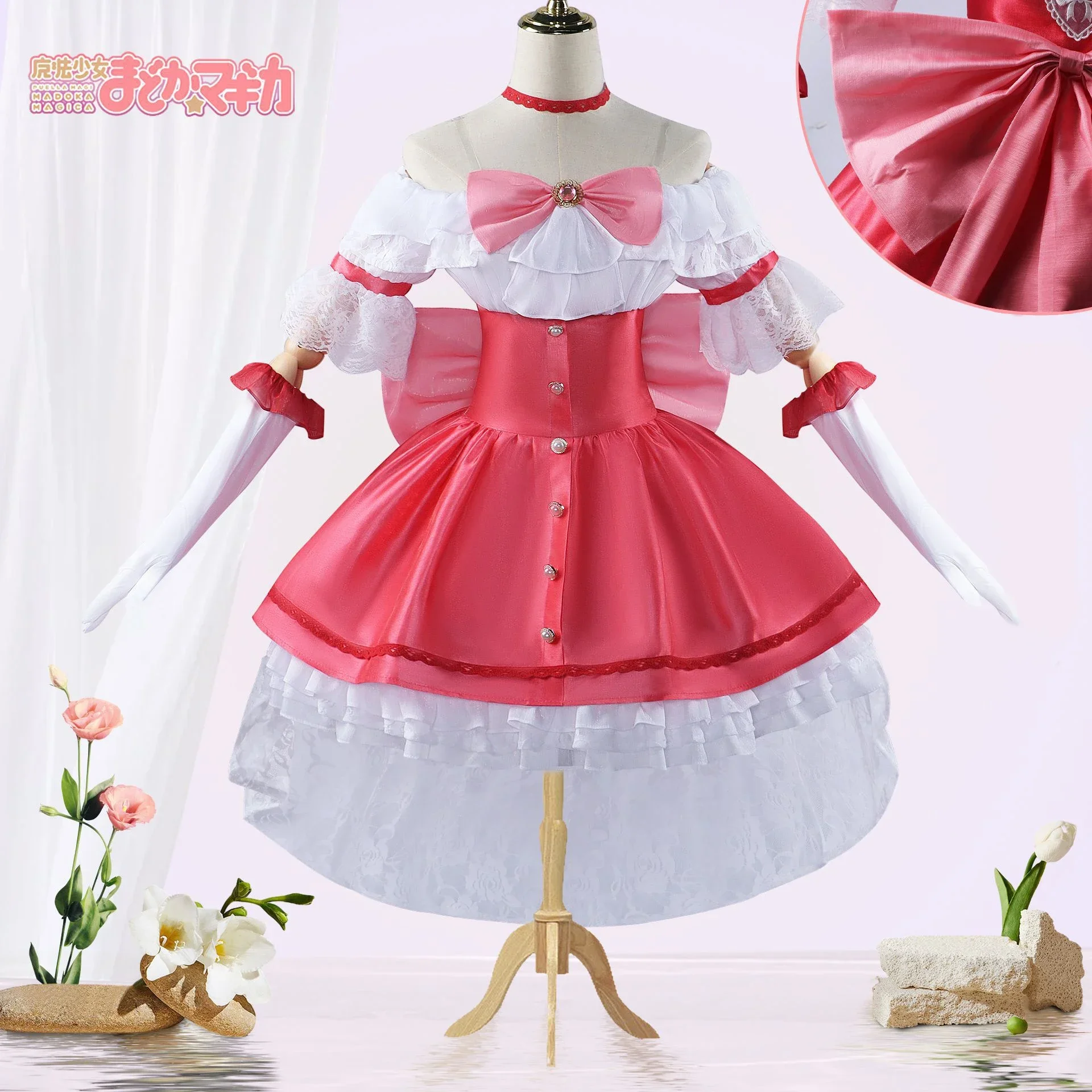 

Kaname Madoka Cosplay Costume Puella Magi Madoka Magica Adult Carnival Uniform Anime Halloween Costumes Women Game