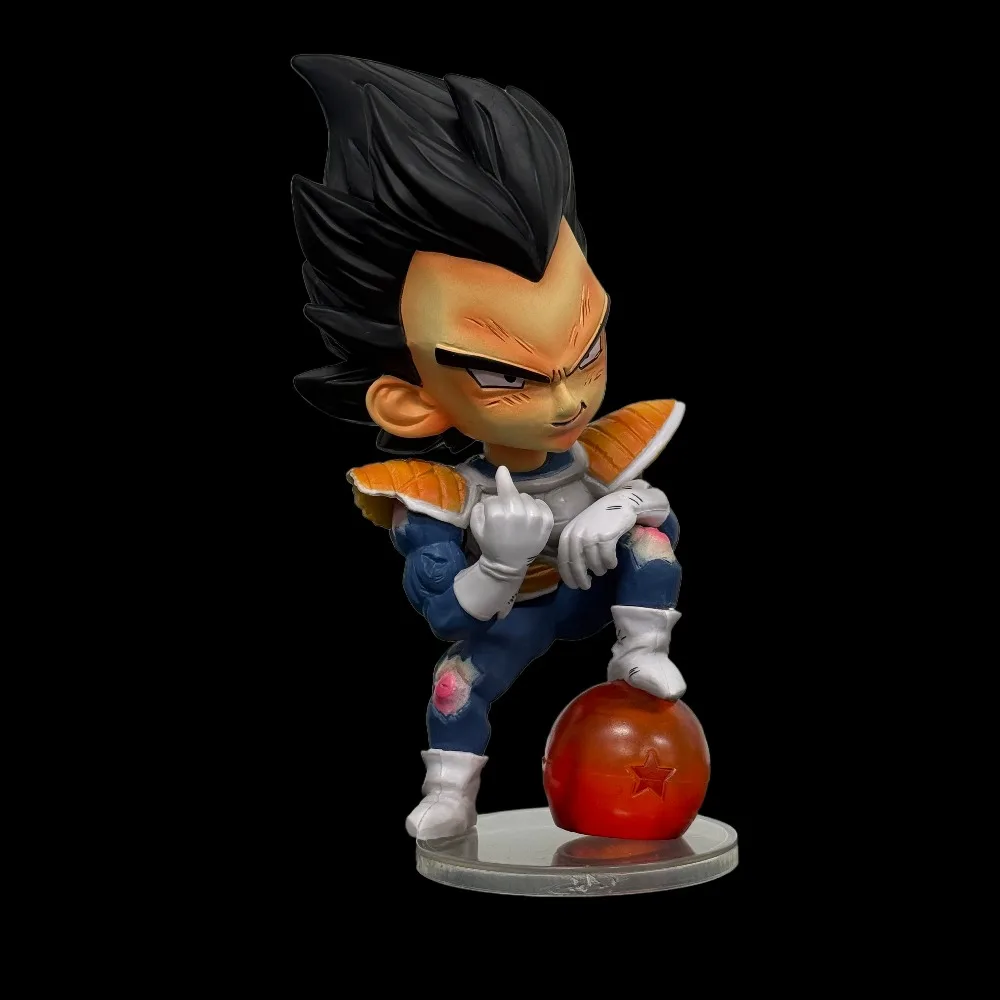 14,5 cm/5,71 in Anime Dragon Ball Z Figur Vegeta Action-figuren Pvc Statue Desktop Ornamen Sammlung Modell Spielzeug geschenke
