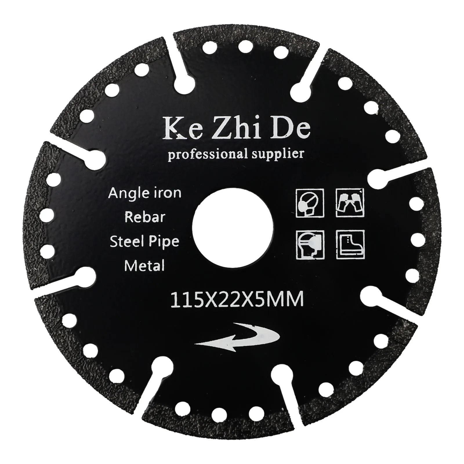 Premium Diamond Cutting Disc 100115mm Size Perfect for Cutting Fire Doors Plastics Stucco and Various Materials