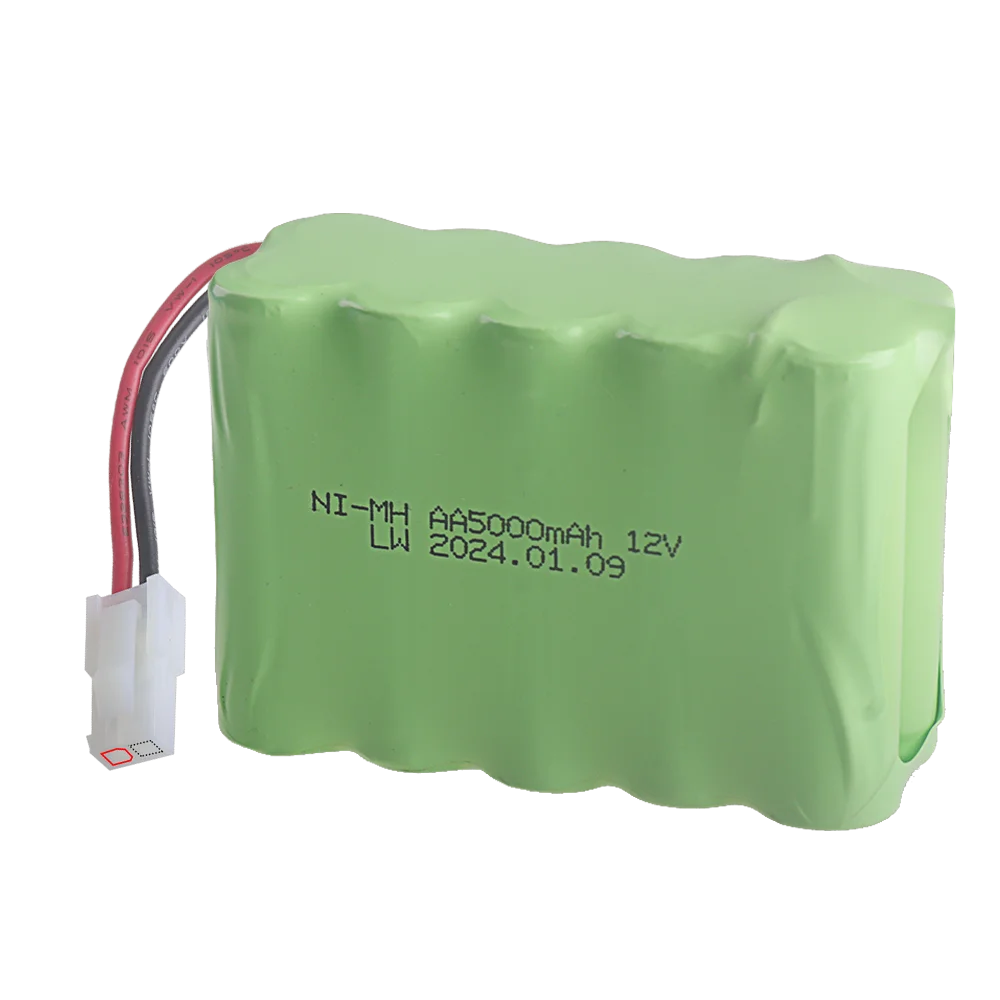 12V NI-MH 5000mAh AA Battery For Tank Robots Rc toys Cars,Upgraded 3000mah Batteries Pack For Rc Boat,12V Rechargeable Battery
