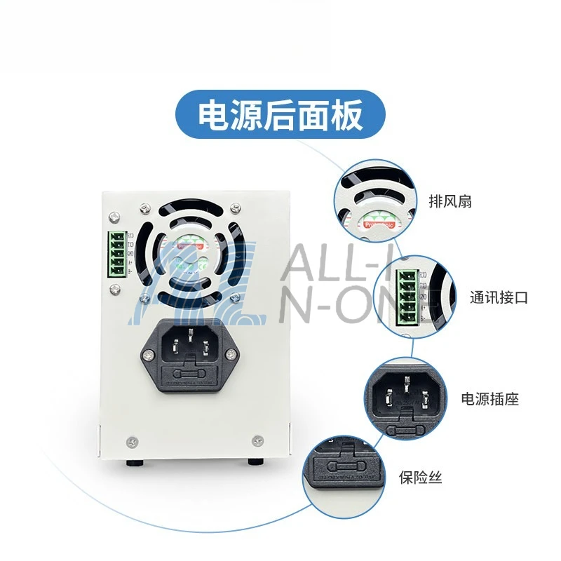 4 Digit DC Laboratory Power Supply 400V 300V Programmable 1A Adjustable Switching Power Supply