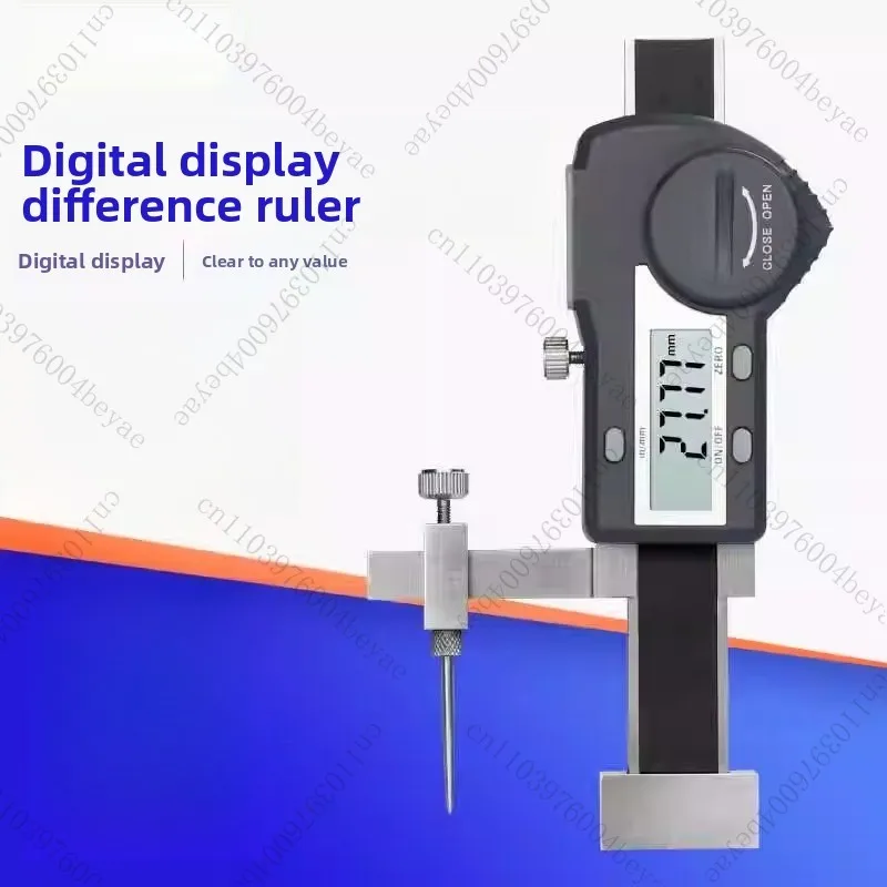 

Stainless Steel Digital Step Gauge ±15/±20mm for Measure The Difference Between Two Planes Two Convex / concave Surfaces