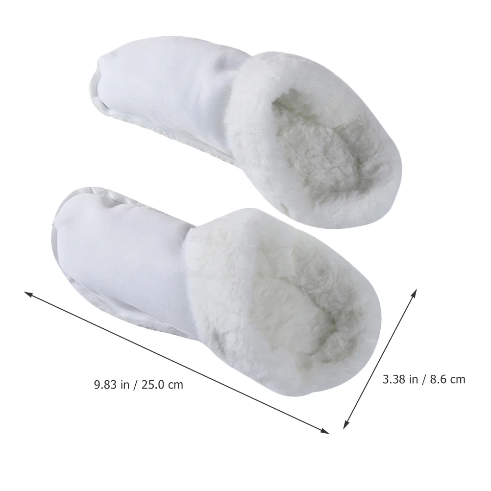 Plush Lining House Slippers for Woman Insoles Replacement Shoes Liners Cotton Fur Foot Inserts Women