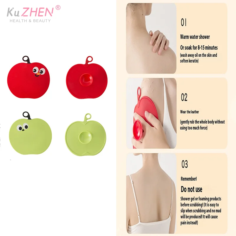 

Безболезненное банное полотенце в мультяшной форме, силиконовый материал, отшелушивающее тело, скраб для ванны, щетка для душа, средство для удаления омертвевшей кожи, инструменты для купания