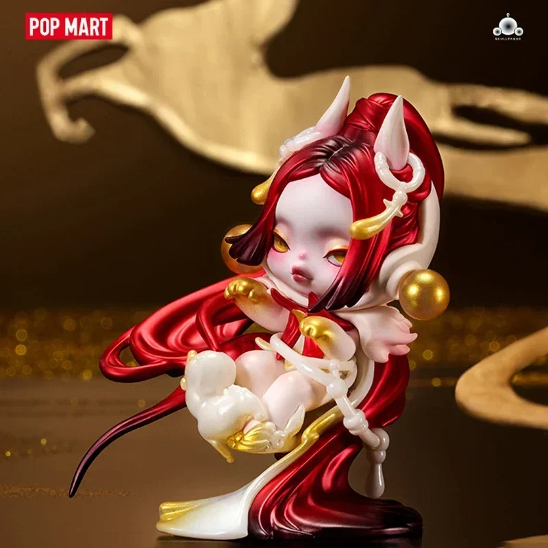

POP MART SKULLPANDA Ji Quantity Scale Model Series Mystery Box Genuine Blind Box Guess Toys Bag Ornament Figurines Home Decor