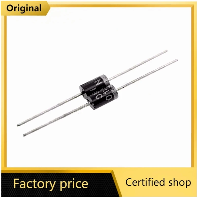 100PCS/Lot 1N5400 1N5401 1N5402 1N5404 1N5406 1N5408 3A 1000V 600V 400V 200V 100V 50V DO-27 Rectifier Diode