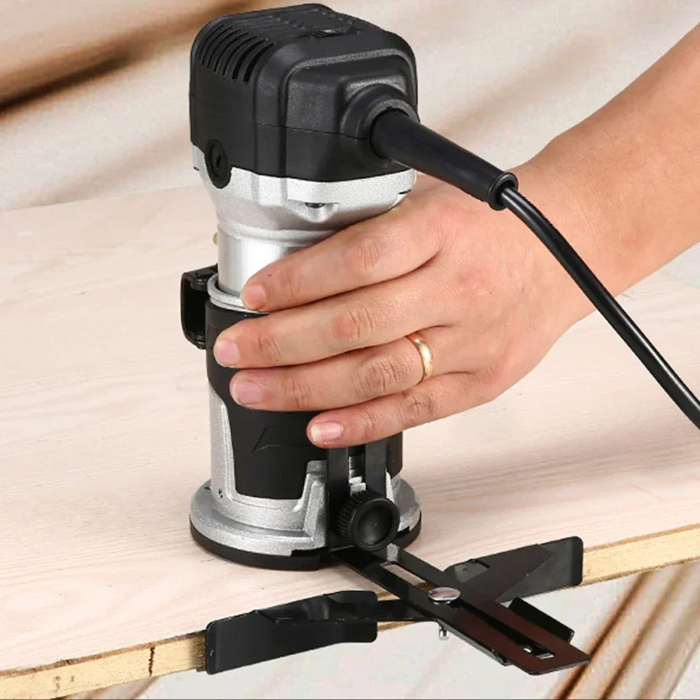 2000W Router Wood 220V Electric Trimmer Woodworking Milling Machine Hand Trimmers Wood Edge Router 40000RPM Home DIY Tools