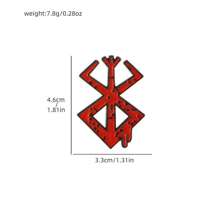 Berserk Symbol Pendant Necklace Brand Of Sacrifice Anime & Manga Anime & Manga