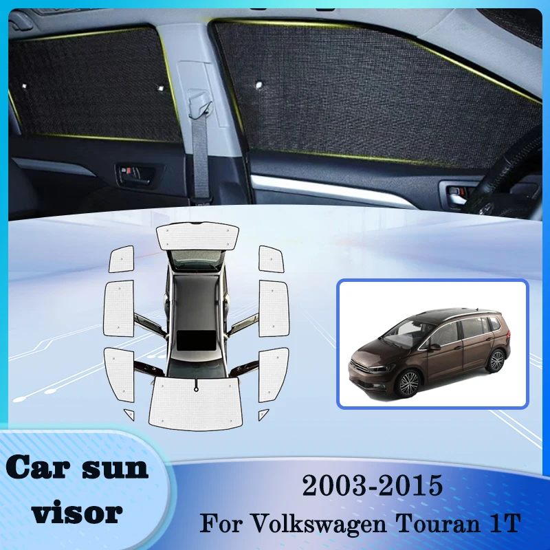 

Suitable For Volkswagen Touran 1T Models 2003-2015 Protection Sun Visor Full Window Sun Protection heat insulation Accessories