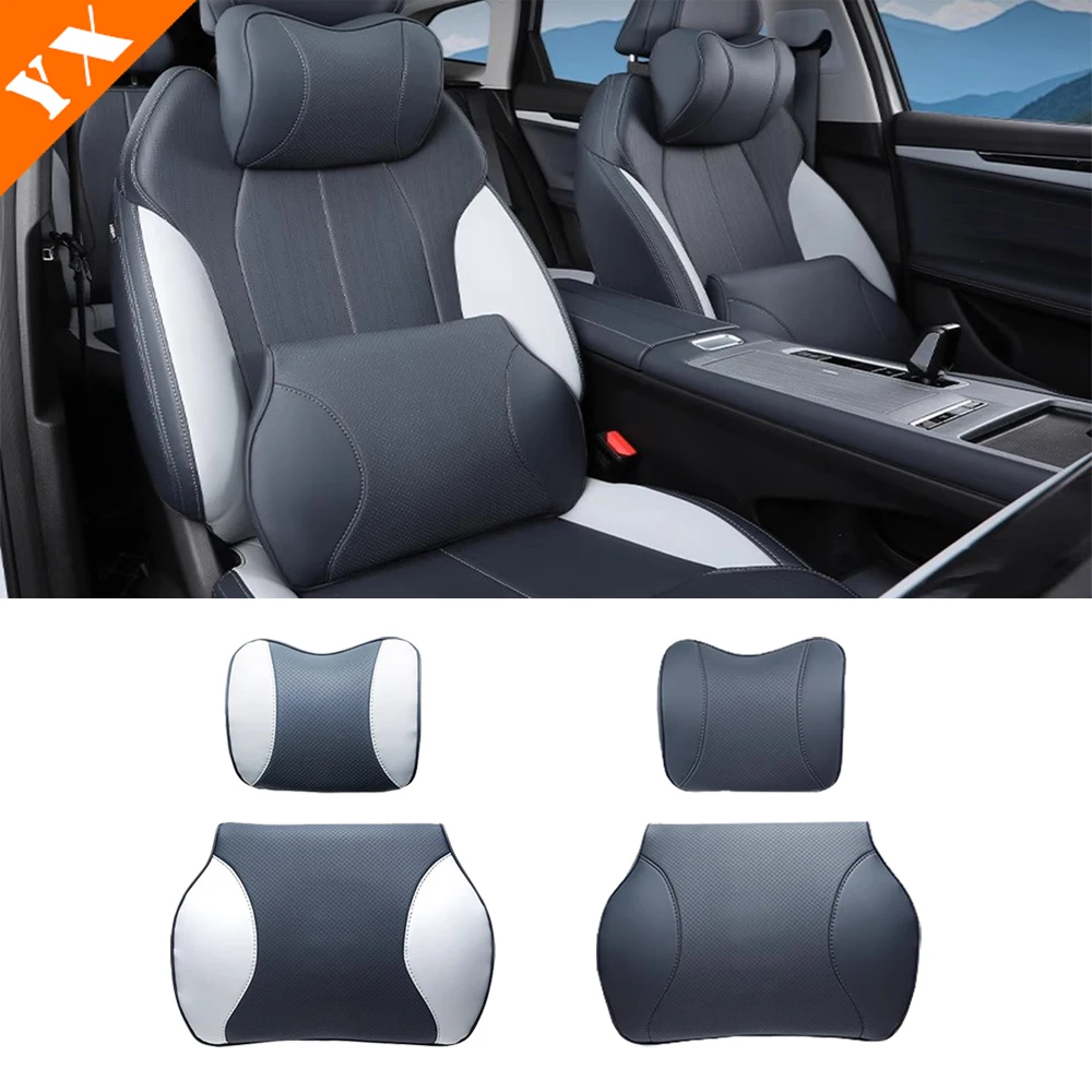 

For Geely Atlas Boyue L 2023-2024 Car Interior Headrest Auto Headrest Neck Support Soft Neck Pillow Back Cushion Accessories
