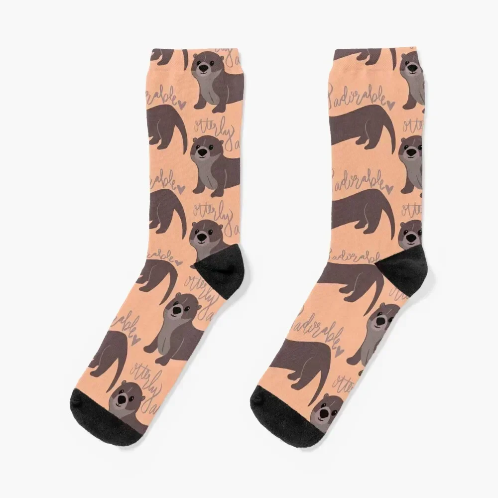 

Otterly Adorable Socks gift valentine gift ideas Sports Male Socks Women's