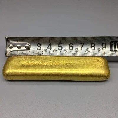 Exquisite gold-plated Daqing gold bar home decoration
