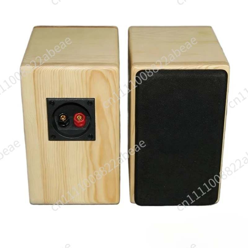 Solid Wood Speaker Enclosure Passive Speaker Cabinet Hi-Fi Full-Range Speaker Shell DIY