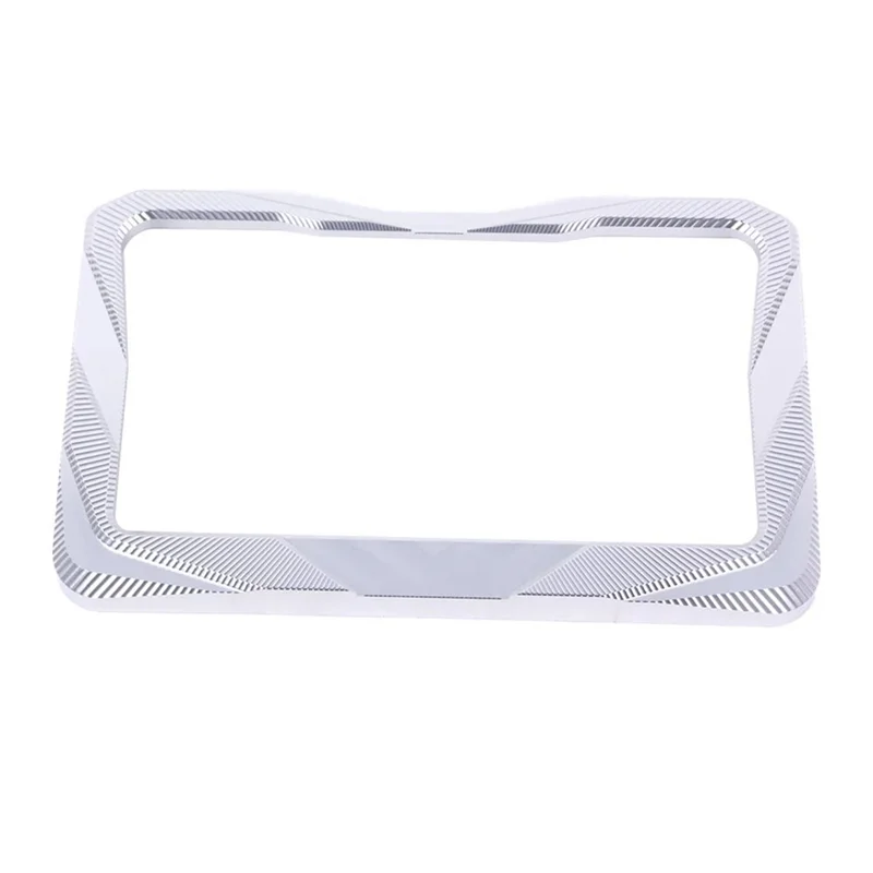 Borda principal para zontes 368g 501g display decorativo capa de tela acessórios da motocicleta preto