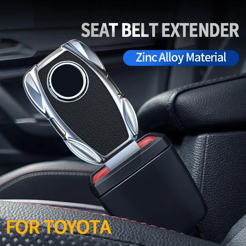 Premium Car Seat Belt Extender Easy to instal Stable Connection For Toyota RAV4 Corolla Fortuner Camry Yaris Vios Innova Prius