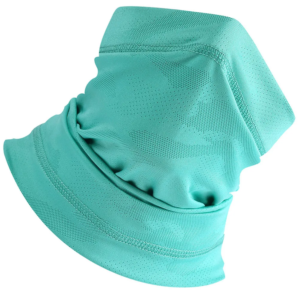 

1pc Cycling Sun Protection Headscarf Premium Fabric Windproof Uv Resistant For Hiking Riding Outdoor Sports Face Cover Dark