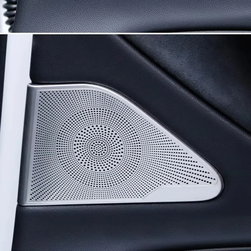 Front Column Roof Horn Hood Model3 Speaker Cover Decorative Sequins For Tesla Model 3 2019 2020  Accessories
