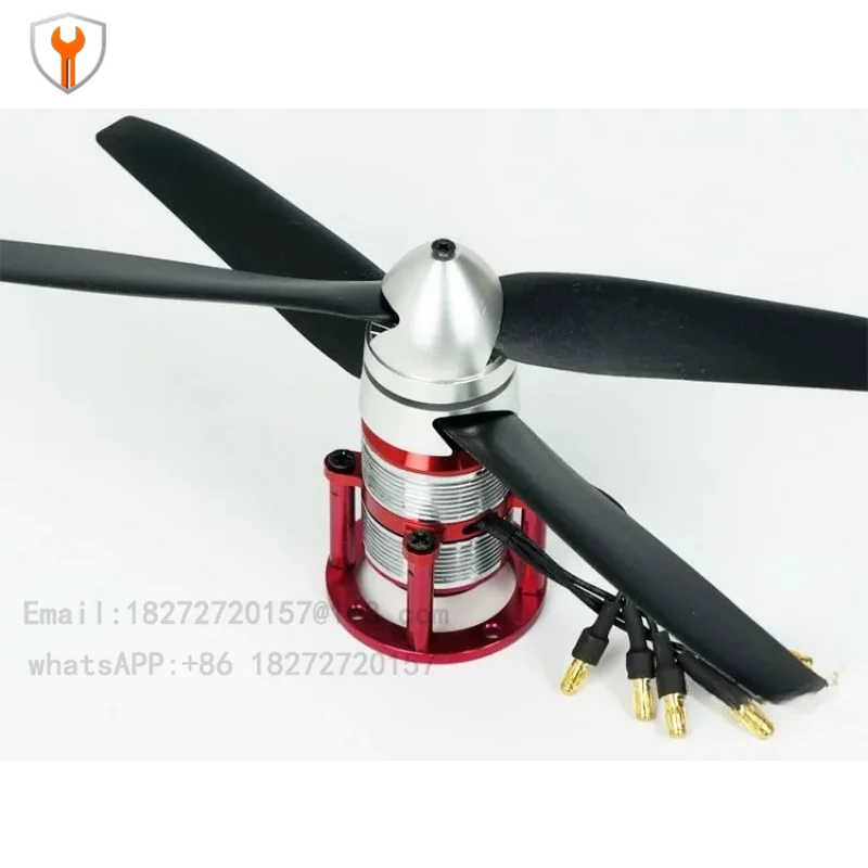 Model Aircraft Rotary Motor Contra-Rotating Motor Multi Rotor Coaxial Dual Propeller Motor for RC Aircraft Plane Airplane