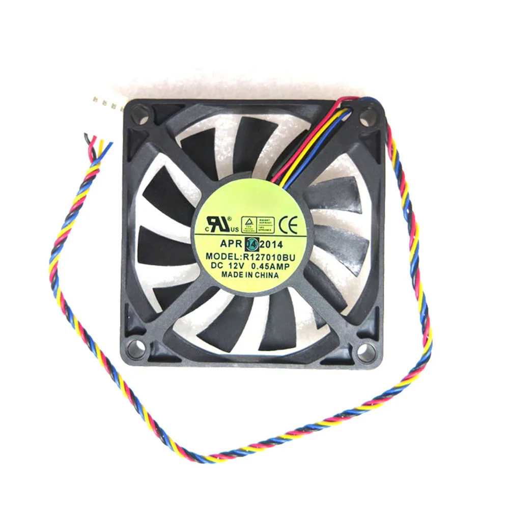 Fan R127010BU DC12V 0.45AMP 4PIN 4Lines
