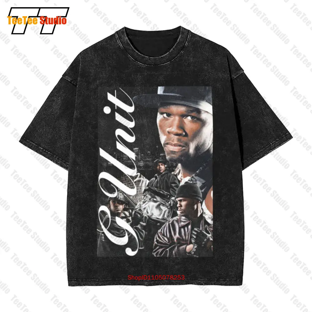 

50-центный G-Unit, винтажная футболка большого размера в стиле рэпера 3CC9