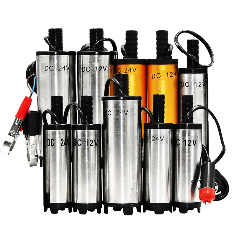

Electric Submersible Diesel Oil Water Pump 12V 24V For 12/30 L/Min Fuel Transfer