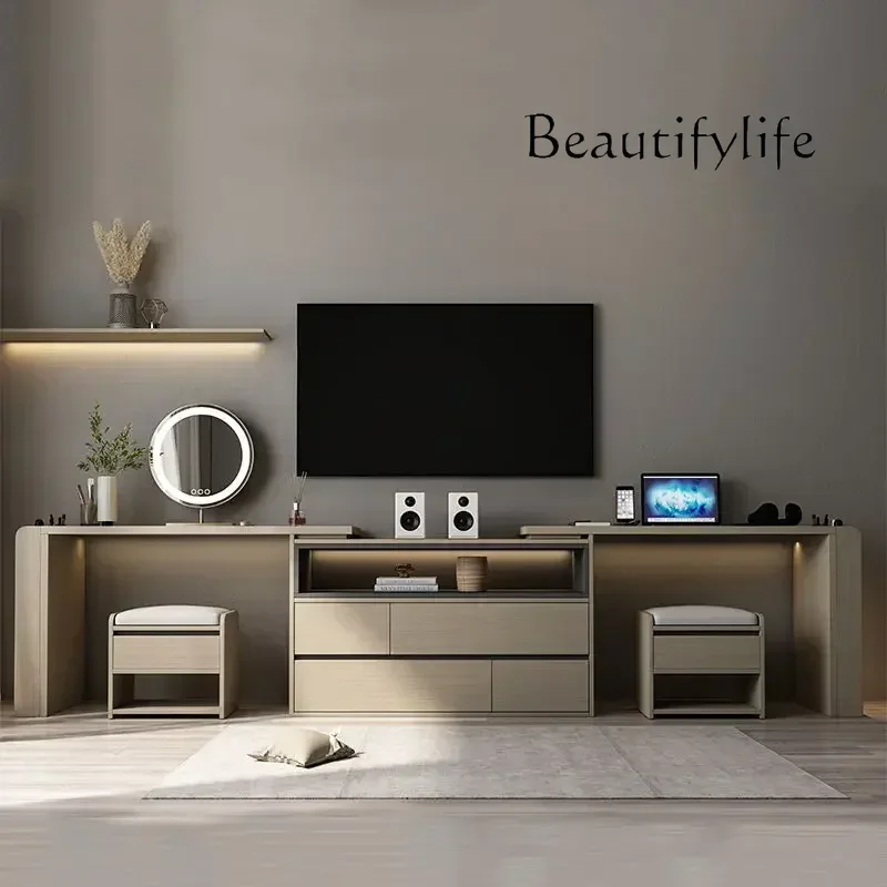 

X Luxury Bedroom Makeup Items Bedside Table Dresser Furniture Woman Dressing Vanity Desk Minimalist Salon Organizer Tocadores Ho