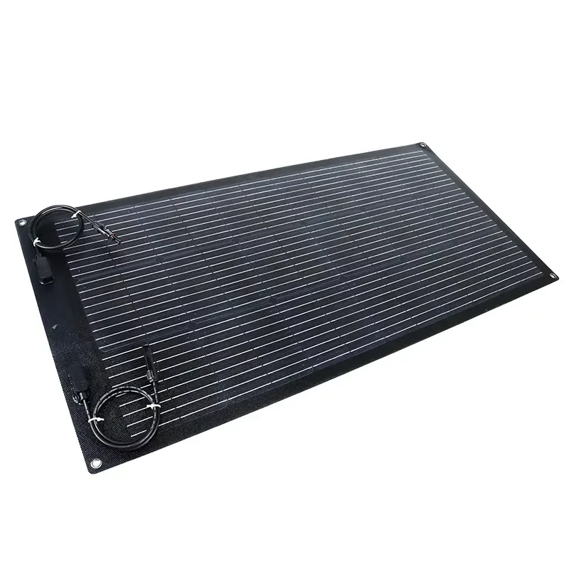100W 400W CIGS Thin Film Flexible Solar Panel Rollable Bendable Ultra Slim Lightweight Amorphous Silicon PV Module