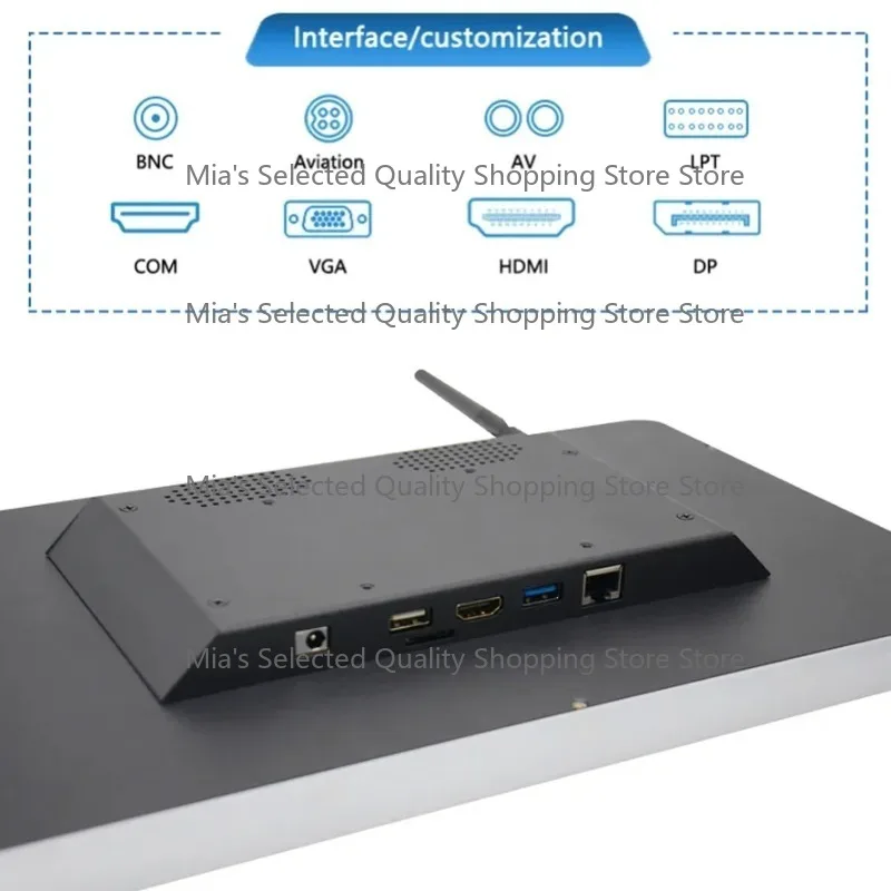 

Custom NFC/HID Booking System Industrial Touch Screen Panel PC 1920x1080 Linux Meeting Room Tablet for Office Use