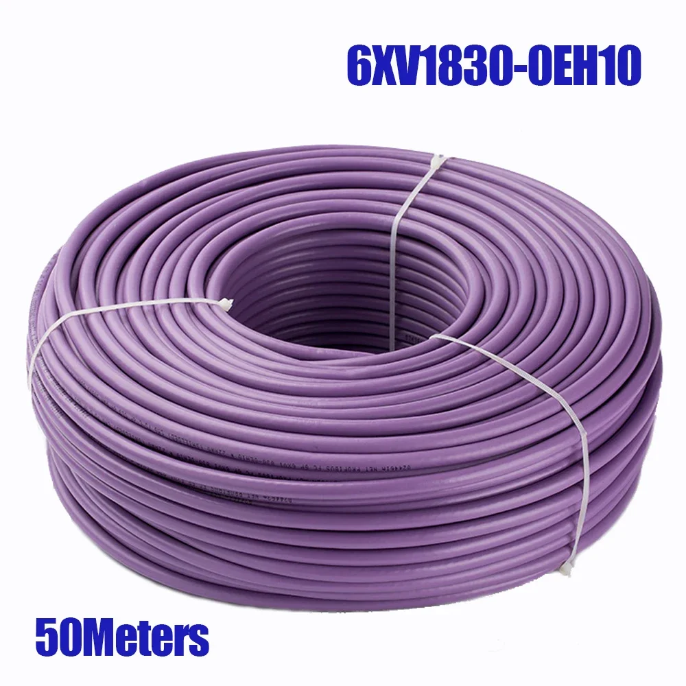 50Meters 6XV1830-0EH10 for Siemens Profibus-DP Communication cable 2 Core Profibus Cable 6XV18300EH10 By DHL EMS Fast Ship mode