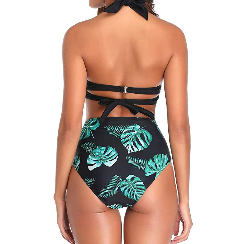 TYAKKVE − Bikini brésilien sexy, maillot de bain deux pièces, soutien-gorge push up, culotte taille haute, pour les femmes, vêtements pour la plage, nouvelle collection 2024