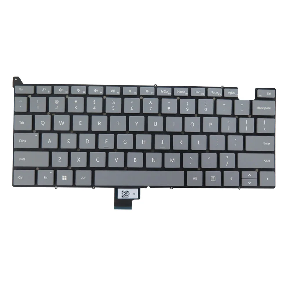 Laptop Keyboard For Microsoft Surface LAPTOP GO 1943 NSK-916PQ 9Z.NJ1PQ.601 United States US gray Without Frame Without switch
