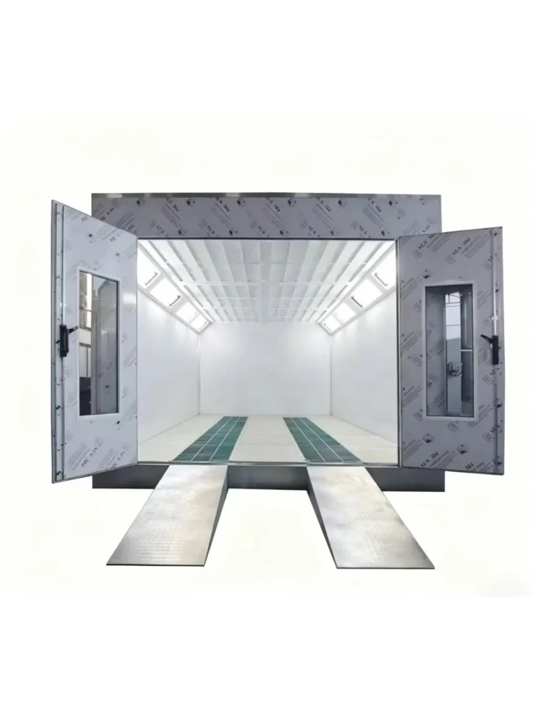 Electric/Diesel/Gas Heating Car Spray Booth 7m*4m Standard Size Car Paint Room Waterborne Spray Room