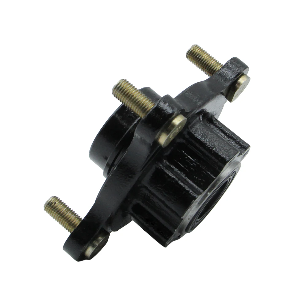 17-20mm 110mm*4 Stud Front Wheel 6 Bolts Brake Disc Rim Hub For 150cc 200cc 250cc ATV UTV Buggy Kart Golf Cart Quad Bike Parts