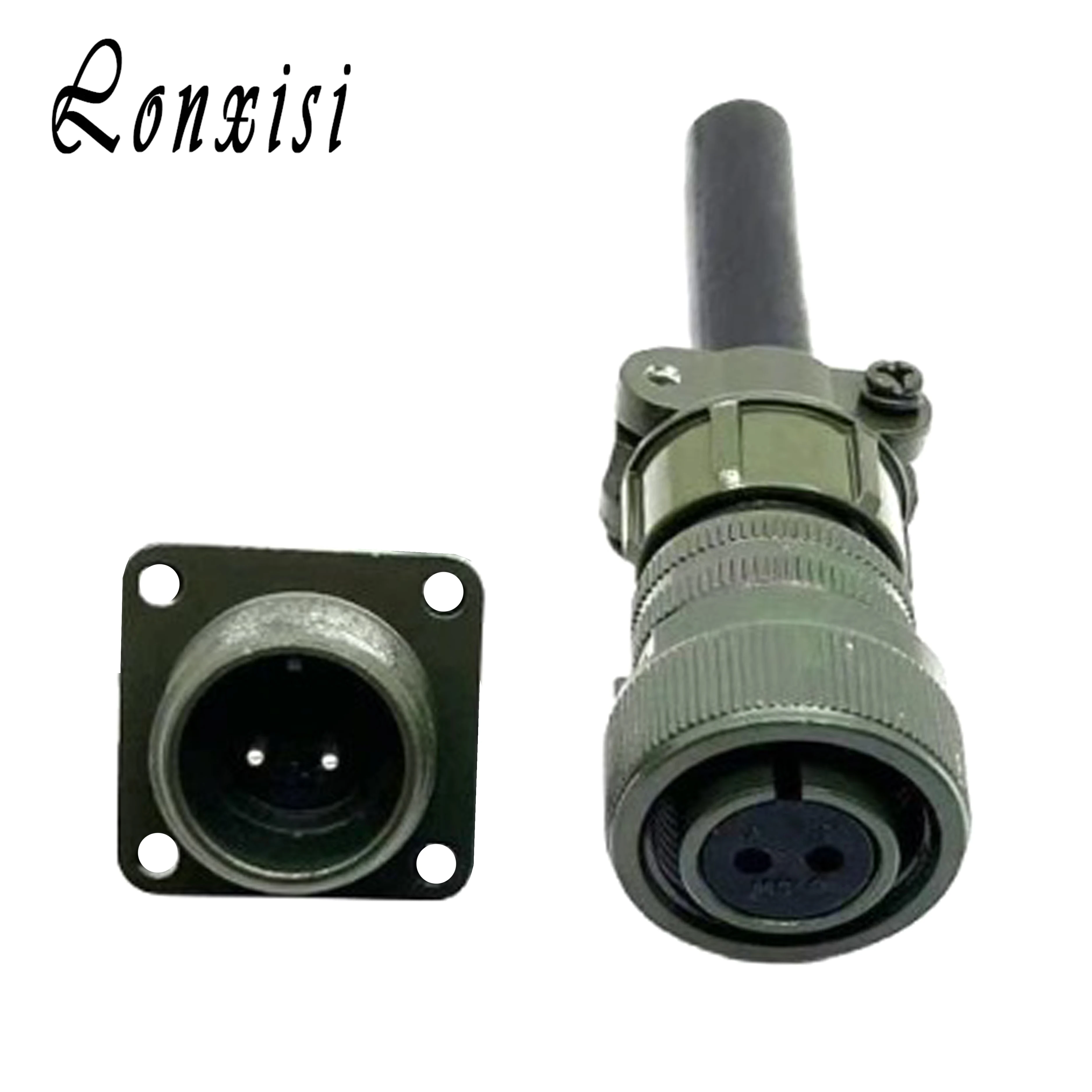 

1 Set 2 Pin 3 Pin MS3108A-14S-9S MS3106A-14S-7S Car Military Standards Aviation Plug Straight Elbow Male Female Connector