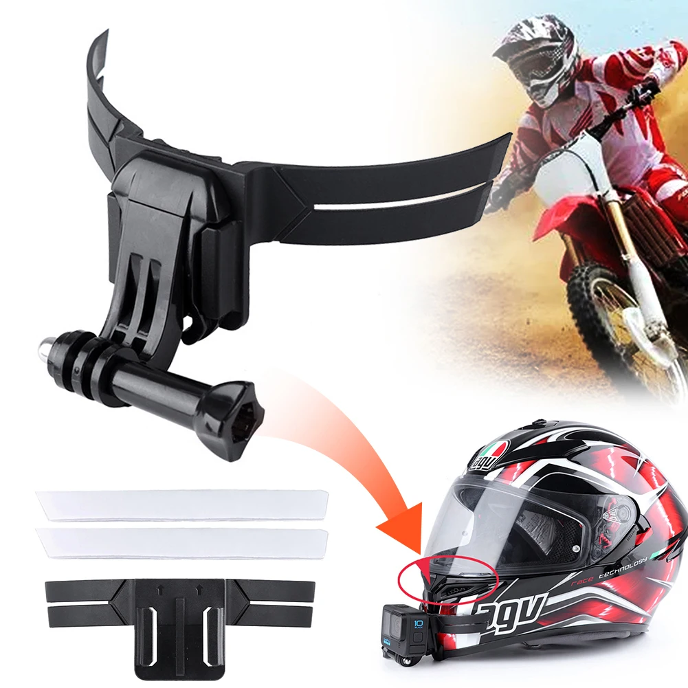 Motorcycle Helmet Chin Stand Mount Holder for GoPro Hero 7 8 9 10 11 Black Full Face Holder for Yi DJI Action Camera Accessories